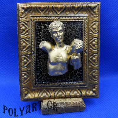 Ερμής του Πραξιτέλη  Επίχρυση Κορνίζα Μινιατούρα