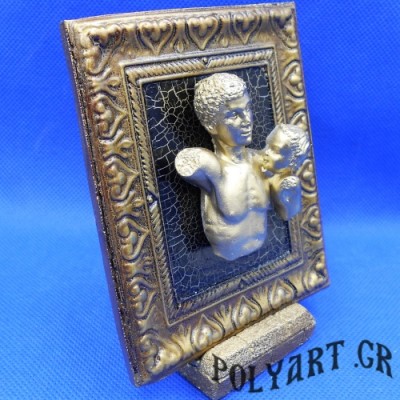 Ερμής του Πραξιτέλη  Επίχρυση Κορνίζα Μινιατούρα