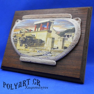 Κνωσός  - Αμφορέας  σε Ξύλινο Πλακίδιο