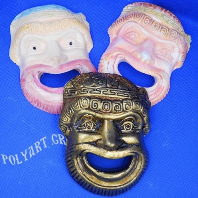 Μάσκα Αρχαίου Ελληνικού Θεάτρου Μικρή