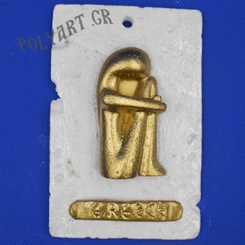 Είδωλο Σκεπτόμενη Γυναικεία Μορφή