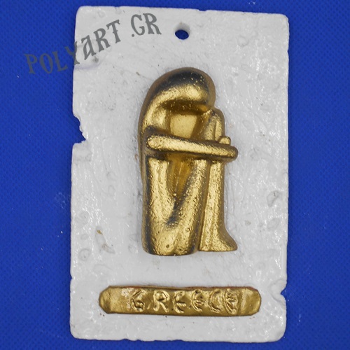 Είδωλο Σκεπτόμενη Γυναικεία Μορφή