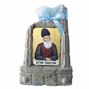 Μπομπονιέρα - Προσκυνητάρι σε κολώνες 