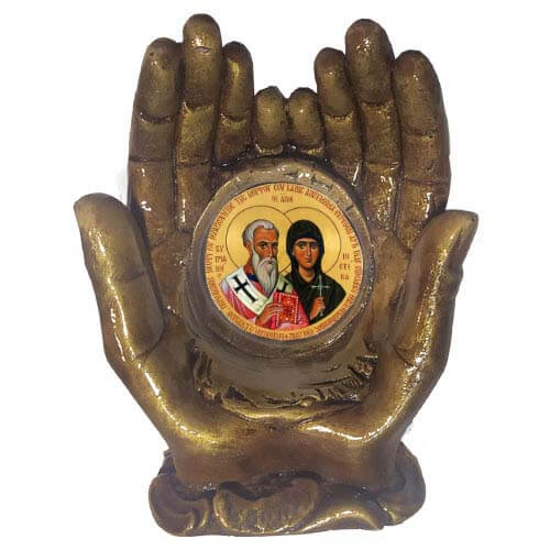 ΑΓΙΟΙ ΚΥΠΡΙΑΝΟΣ & ΙΟΥΣΤΙΝΗΣ - Χέρια Παράκλησης