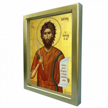 ΑΓΙΟΣ ΑΛΕΞΙΟΣ - Χρυσή Κεραμική Εικόνα Πολυτελείας 25cm