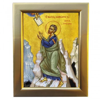 ΔΕΚΑ ΕΝΤΟΛΕΣ - Επίχρυση Ξύλινη εικόνα 29cm