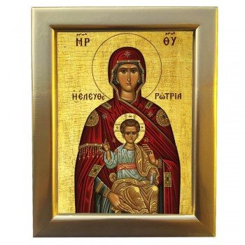 ΠΑΝΑΓΙΑ ΕΛΕΥΘΕΡΩΤΡΙΑ - Επίχρυση Ξύλινη εικόνα 29cm