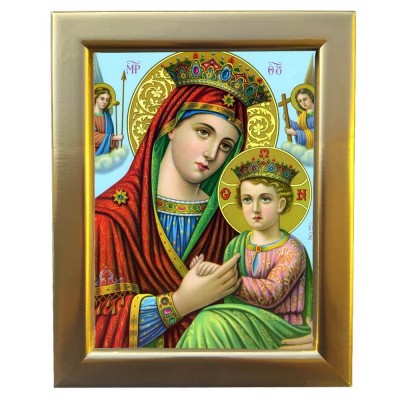 ΠΑΝΑΓΙΑ ΘΕΟΤΟΚΟΣ - Επίχρυση Ξύλινη εικόνα 29cm