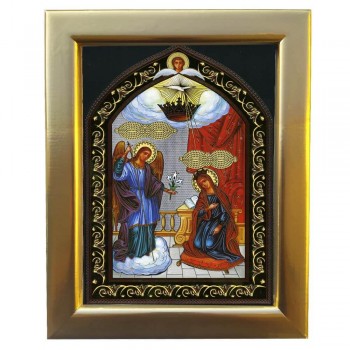 ΠΑΝΑΓΙΑ ΤΗΣ ΤΗΝΟΥ - Επίχρυση Ξύλινη εικόνα 29cm