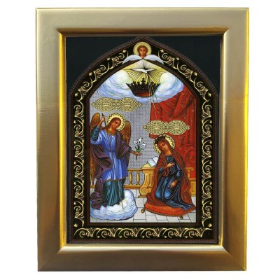 ΠΑΝΑΓΙΑ ΤΗΣ ΤΗΝΟΥ - Επίχρυση Ξύλινη εικόνα 29cm