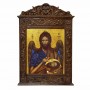 Άγιος Ιωάννη Πρόδρομος - Βυζαντινή Ξυλόγλυπτη 40cm