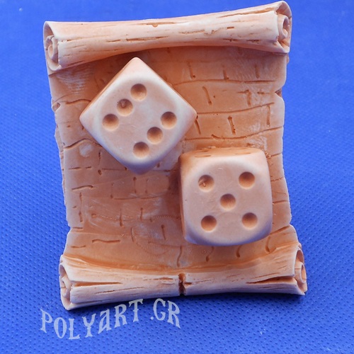 Κυβεία ή Ζάρια - Μαγνητάκι Ψυγείου