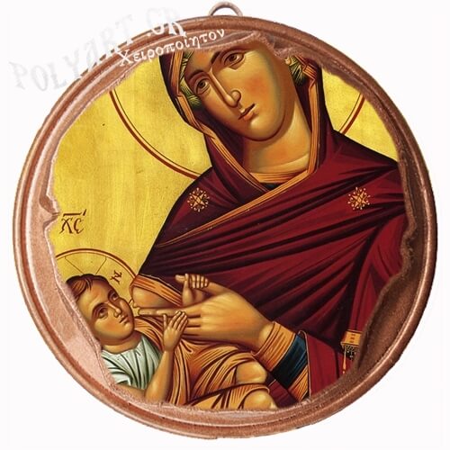 ΠΑΝΑΓΙΑ –Γαλακτοτροφούσα  (Μαγνητάκι ή Επιτοίχιο)