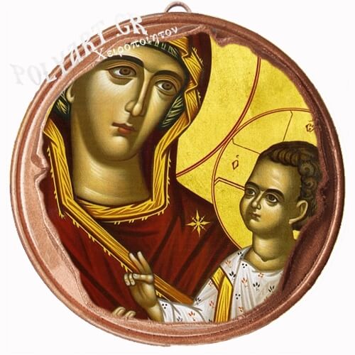 ΠΑΝΑΓΙΑ –Μυρτιδιώτισσα  (Μαγνητάκι ή Επιτοίχιο)