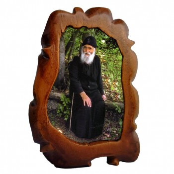 ΑΓΙΟΣ ΠΑΪΣΙΟΣ - Επιτραπέζια Κεραμική Εικονίτσα 