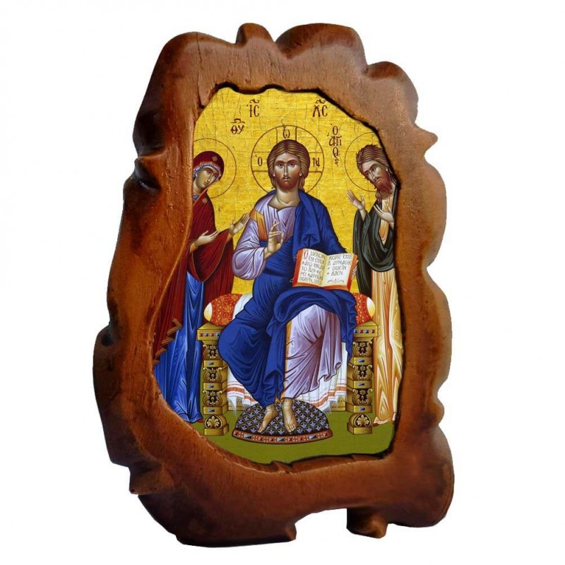 ΔΕΗΣΗ - Επιτραπέζια Κεραμική Εικονίτσα 