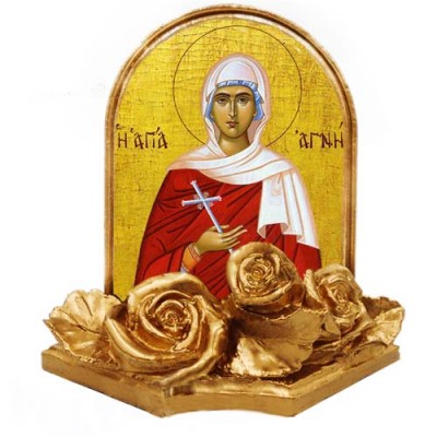 ΑΓΙΑ ΑΓΝΗ – Εικονίδιο Μινιατούρα 