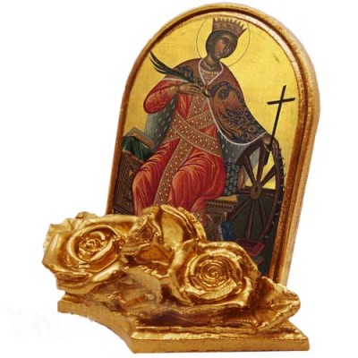 ΑΓΙΑ ΑΙΚΑΤΕΡΙΝΗ – Εικονίδιο Μινιατούρα 