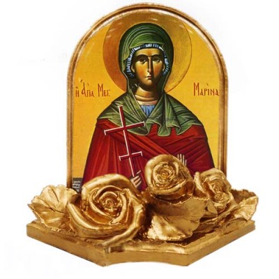 ΑΓΙΑ ΜΑΡΙΝΑ  – Εικονίδιο Μινιατούρα 