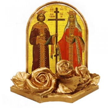 ΑΓΙΟΙ ΚΩΝΣΤΑΝΤΙΝΟΣ & ΕΛΕΝΗ  – Εικονίδιο Μινιατούρα 