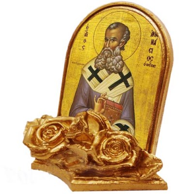 ΑΓΙΟΣ ΑΘΑΝΑΣΙΟΣ – Εικονίδιο Μινιατούρα 