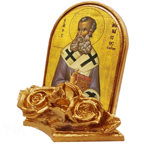 ΑΓΙΟΣ ΑΘΑΝΑΣΙΟΣ – Εικονίδιο Μινιατούρα 