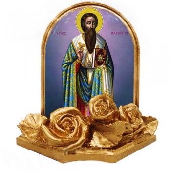 ΑΓΙΟΣ ΒΑΣΙΛΕΙΟΣ – Εικονίδιο Μινιατούρα 