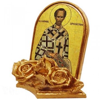 ΑΓΙΟΣ ΙΩΑΝΝΗΣ ΧΡΥΣΟΣΤΟΜΟΣ – Εικονίδιο Μινιατούρα 