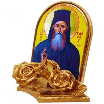 ΑΓΙΟΣ ΣΑΒΒΑΣ – Εικονίδιο Μινιατούρα 