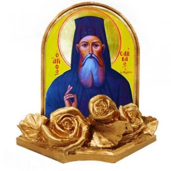 ΑΓΙΟΣ ΣΑΒΒΑΣ – Εικονίδιο Μινιατούρα 