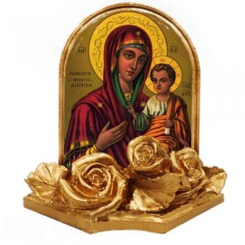 ΠΑΝΑΓΙΑ Μυρτιδιώτισσα – Εικονίδιο Μινιατούρα 