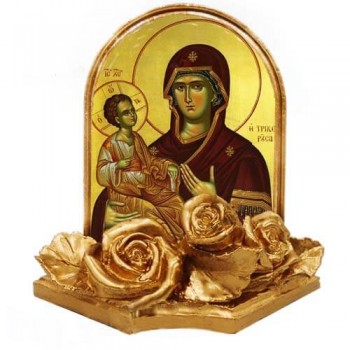 ΠΑΝΑΓΙΑ Τριχερούσας – Εικονίδιο Μινιατούρα 