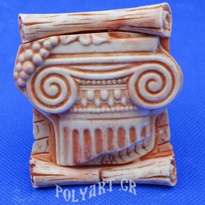 Κιονόκρανο Ιωνικό - Μαγνητάκι Ψυγείου