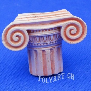 Κιονόκρανο Ιωνικού Ρυθμού - Μαγνητάκι Ψυγείου