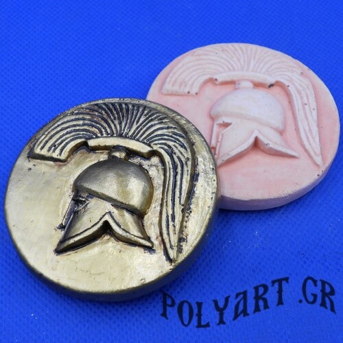 Σπαρτιάτικη Περικεφαλαία - Μαγνητάκι Ψυγείου