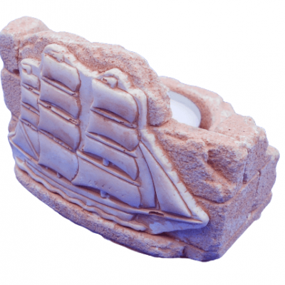 Ιστιοπλοϊκό Καραβάκι - Κηροπήγιο Ρεσώ