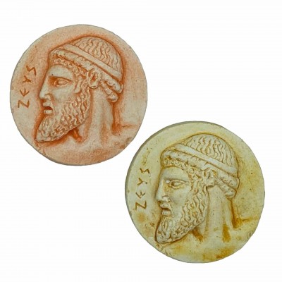 Δίας ή Ζευς - Στρογγυλό Μαγνητάκι ψυγείου