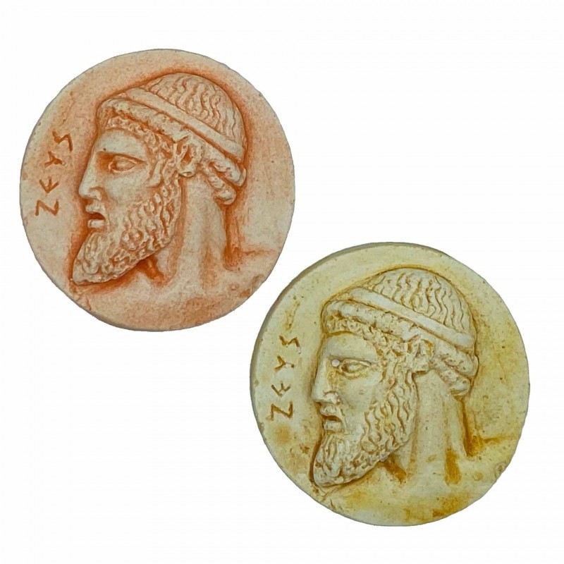 Δίας ή Ζευς - Στρογγυλό Μαγνητάκι ψυγείου