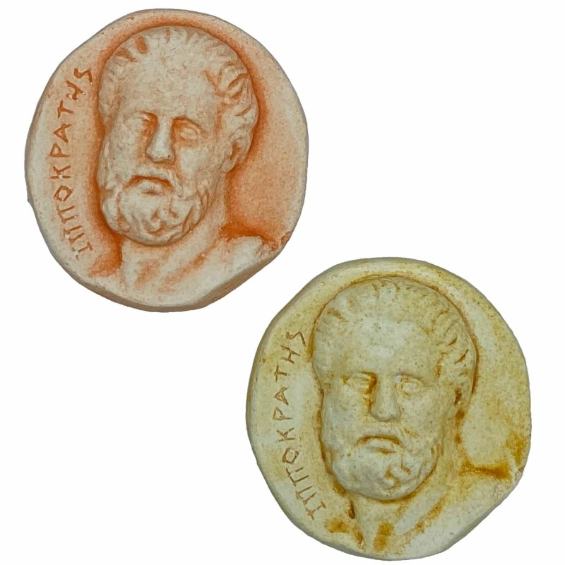 Ιπποκράτης - Στρογγυλό Μαγνητάκι ψυγείου