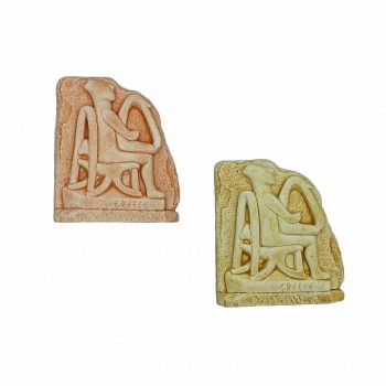 Κυκλαδίτης Αρπιστής - Μαγνητάκι Ψυγείου