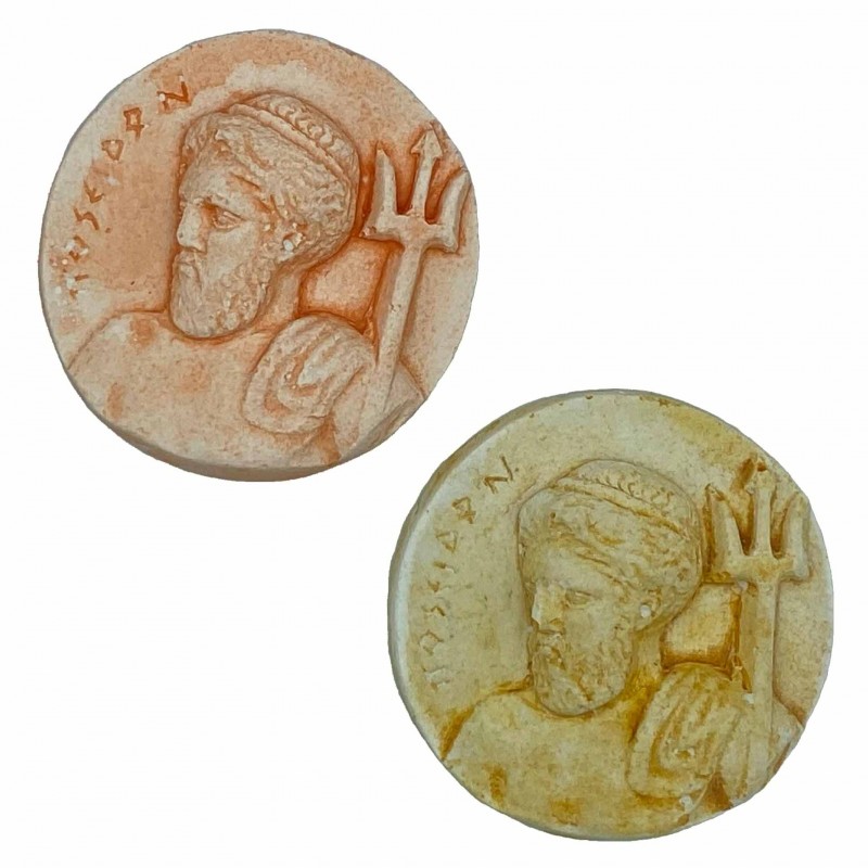 Ποσειδών - Στρογγυλό Μαγνητάκι ψυγείου