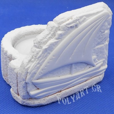 Βαρκούλα με πανί - Κηροπήγιο Ρεσώ