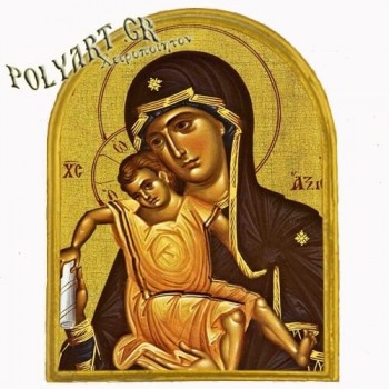 ΠΑΝΑΓΙΑ ΑΞΙΟΝ ΕΣΤΙ - Μαγνητάκι Ψυγείου Αψίδα 