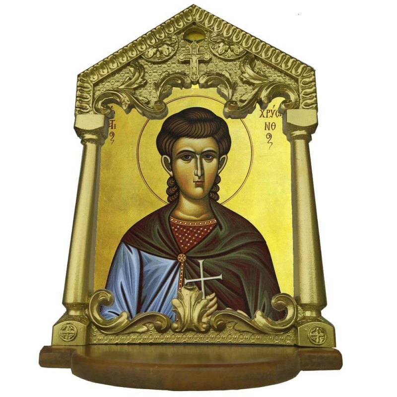 ΑΓΙΟΣ ΧΡΥΣΑΝΘΟΣ – Εικονοστάσι Μεγάλο 