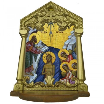 ΒΑΠΤΙΣΗ ΧΡΙΣΤΟΥ – Εικονοστάσι Μεγάλο 