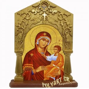 - Εικονοστάσια με Ρόδακα 34cm 