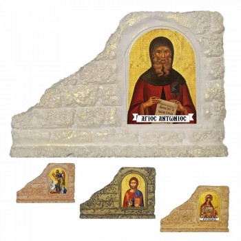 ΑΓΙΟΣ ΑΝΤΩΝΙΟΣ - Επιτραπέζια Κεραμική Εικονίτσα για Μπομπονιέρα