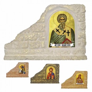 ΑΓΙΟΣ ΒΛΑΣΙΟΣ - Επιτραπέζια Κεραμική Εικονίτσα για Μπομπονιέρα