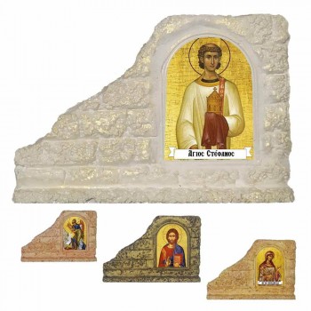 ΑΓΙΟΣ ΣΤΕΦΑΝΟΣ - Επιτραπέζια Κεραμική Εικονίτσα για Μπομπονιέρα