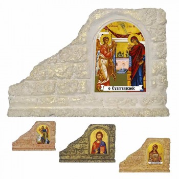 ΕΥΑΓΓΕΛΙΣΜΟΣ ΘΕΟΤΟΚΟΥ - Επιτραπέζια Κεραμική Εικονίτσα για Μπομπονιέρα